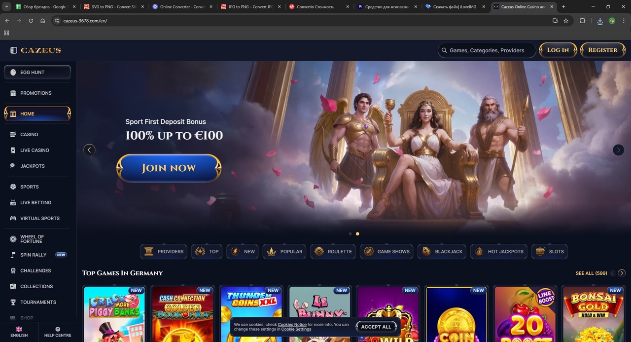 Cazeus Casino - Recenzie Completă 2026 Casino